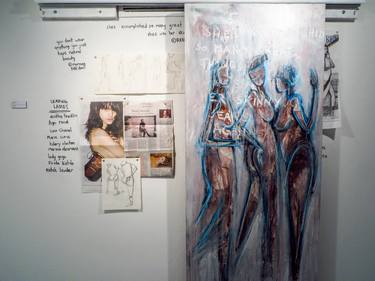 Original Conceptual Nude Paintings by J Charboneau