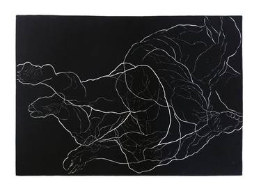 Original Figurative Body Printmaking by Luiza Kasprzyk