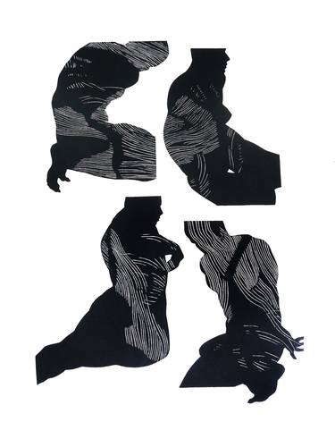 Original Body Printmaking by Luiza Kasprzyk