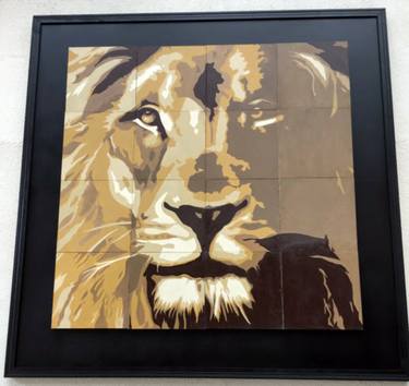 Lion of Judah - Set of 16 paintings - SOLD thumb