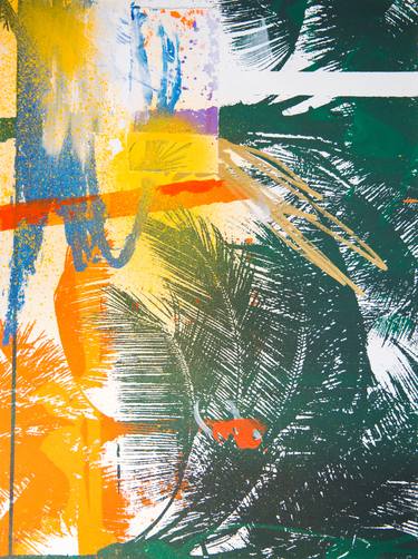 Original Abstract Places Printmaking by Carson James