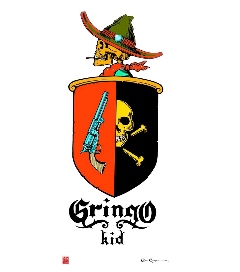 Gringo Kid Coat of Arms - Print