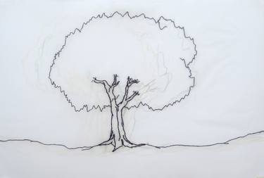 Original Fine Art Landscape Drawing by Carmen Gila
