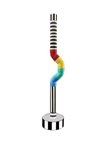 Original Art Deco Abstract Sculpture by Xavier De Maria Y Campos