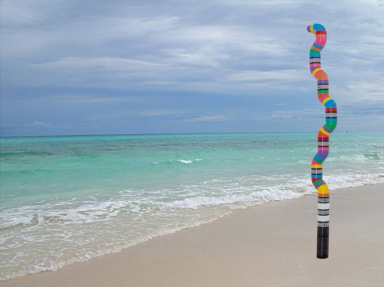 Original Abstract Sculpture by Xavier De Maria Y Campos
