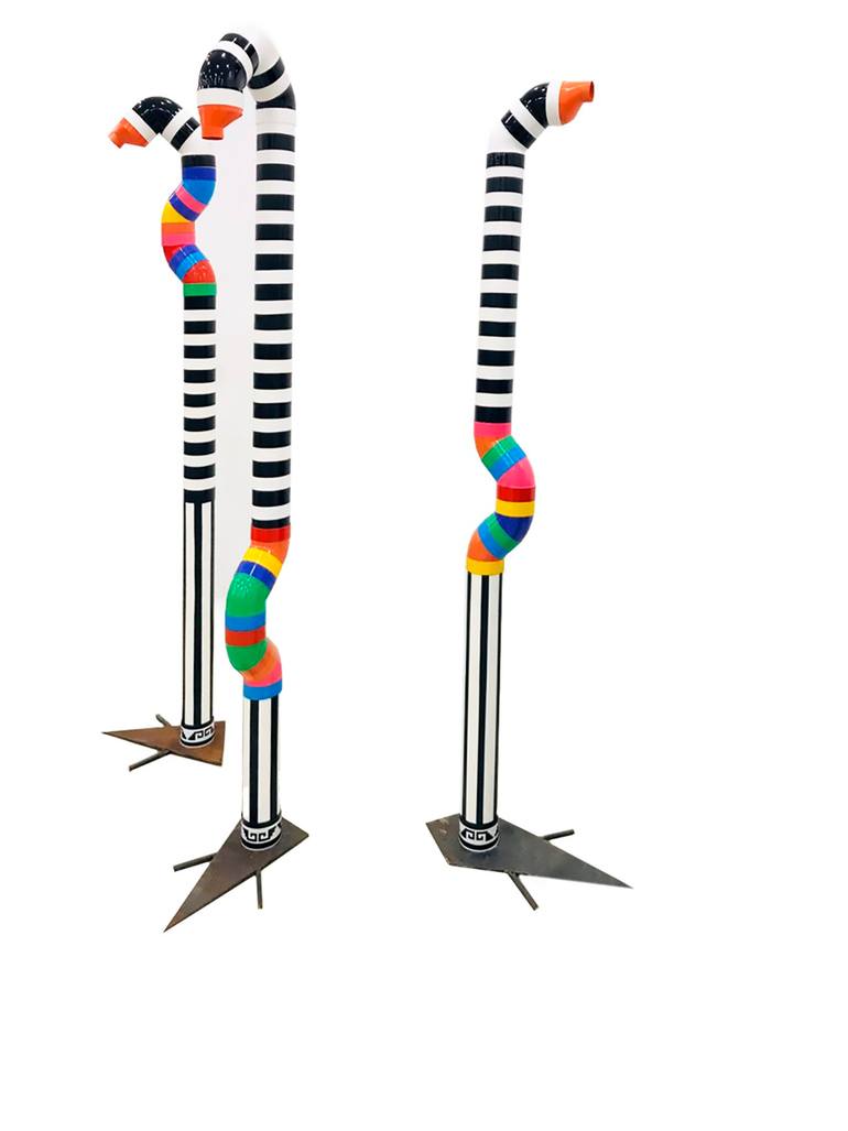 Original Conceptual Abstract Sculpture by Xavier De Maria Y Campos