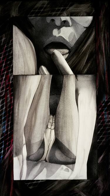 Print of Erotic Paintings by Dana Richardson