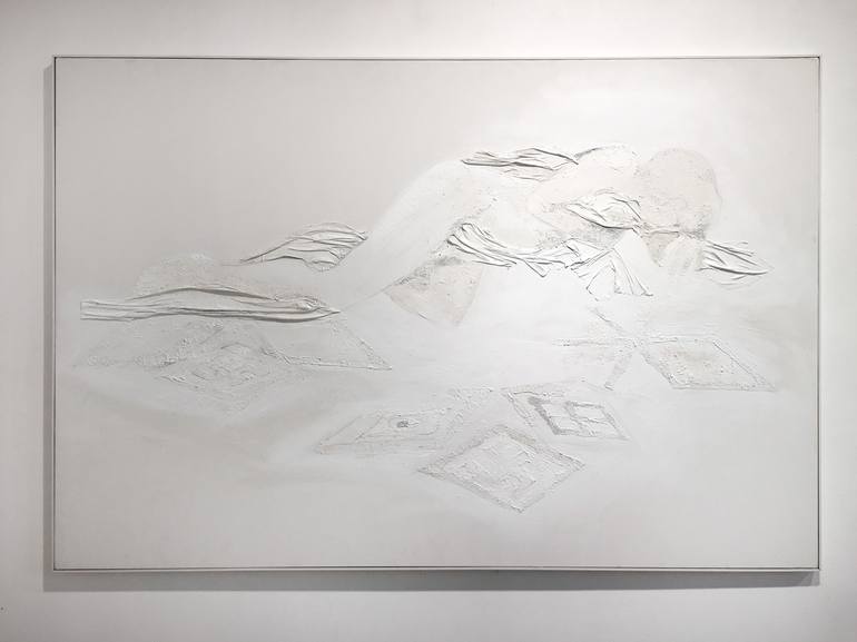 Original Minimalism Nude Paintings by Dragana Pajkovic Dodig
