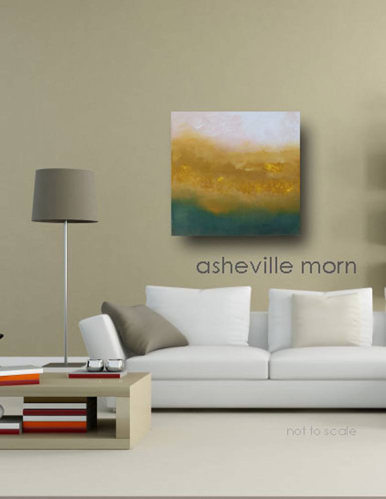 Original Abstract Landscape Painting by Kr Moehr