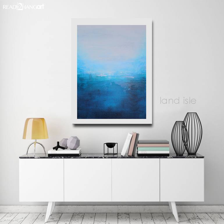 Original Abstract Water Painting by KR Moehr