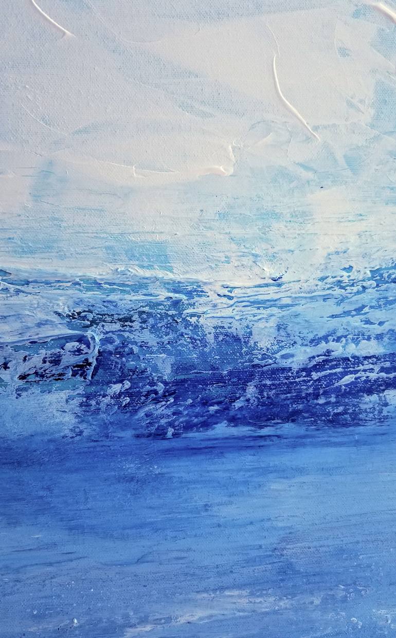 Original Abstract Water Painting by KR Moehr