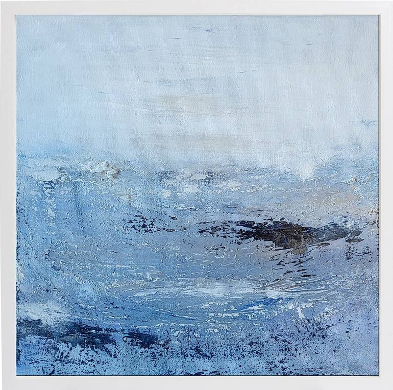 Original Abstract Seascape Painting by KR Moehr