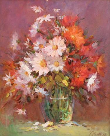Original Floral Paintings by Helmut Pete Beckmann