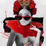 HARLEY DEAN COLLAGE FINE ART by Cherie Steinberg