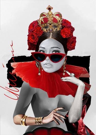 Original Collage Nude Photography by Cherie Steinberg
