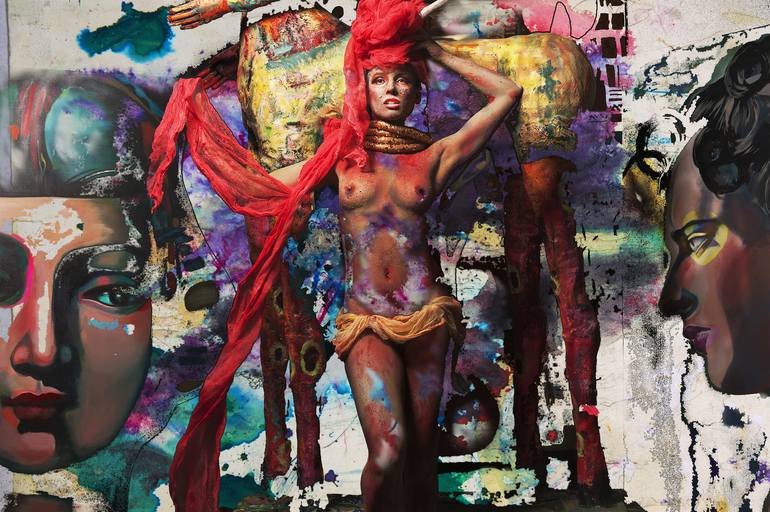 Print of Conceptual Nude Photography by Cherie Steinberg