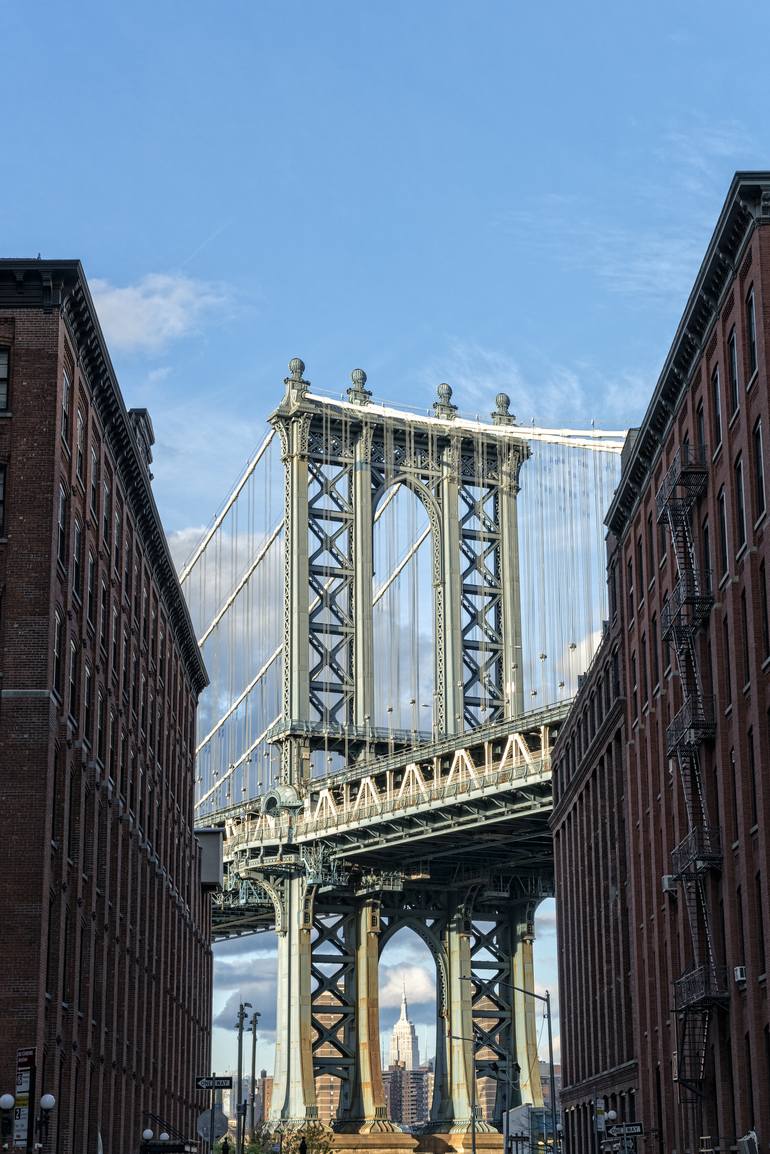 Manhattan Bridge from Dumbo, Brooklyn, NYC Photography by Judie Long ...