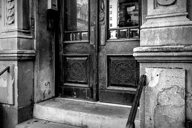 Weathered Tenement Entry BW - Limited Edition of 5 thumb