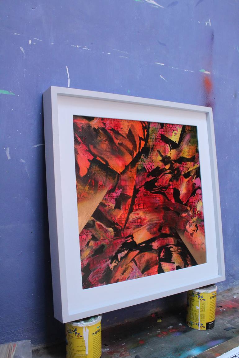 Original Abstract Painting by Helmi Fuadi