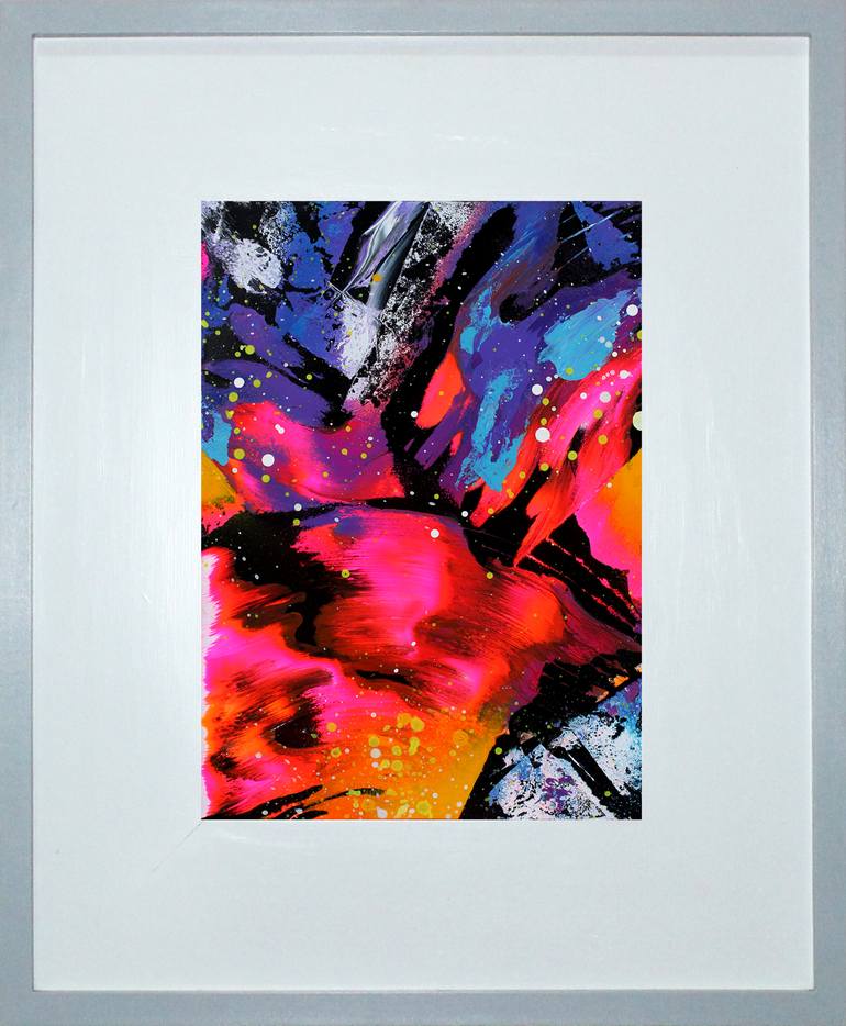 Original Abstract Painting by Helmi Fuadi