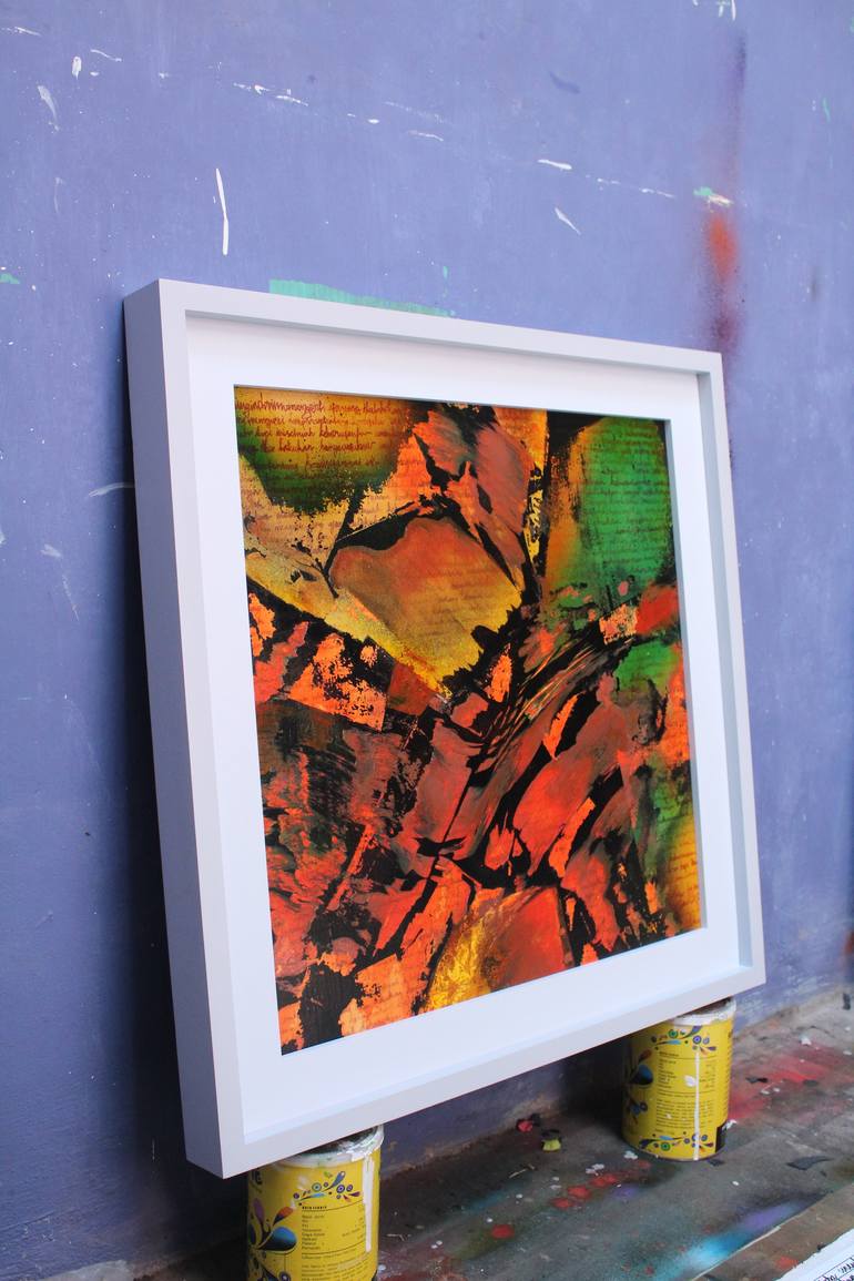 Original Expressionism Abstract Painting by Helmi Fuadi