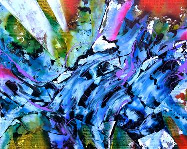 Original Abstract Paintings by Helmi Fuadi