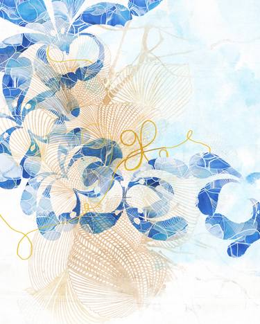 Print of Floral Paintings by Raphaella Lima