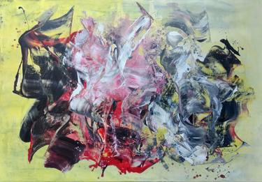 Original Abstract Painting by Charlie Tomorrow