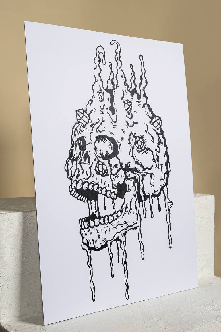 Original Other Fantasy Printmaking by Lev Roosileht