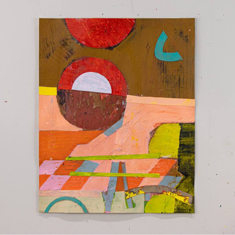 Original Conceptual Abstract Painting by Vick Naresh