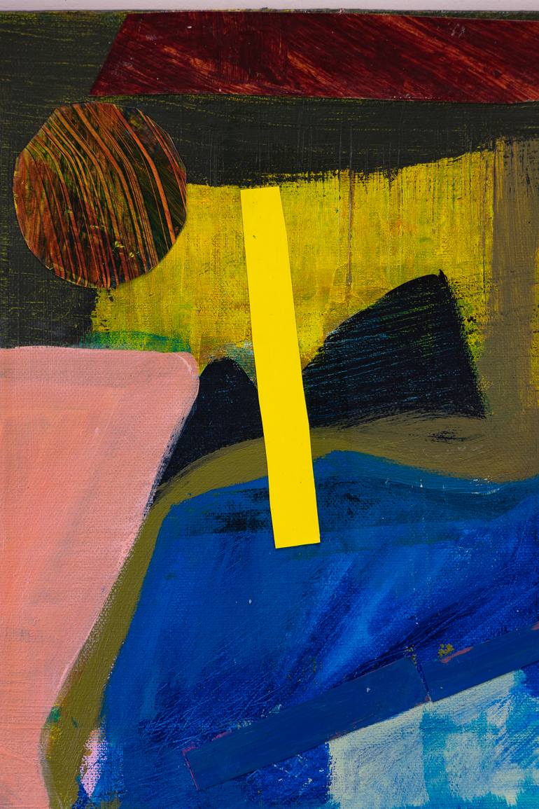 Original Conceptual Abstract Painting by Vick Naresh