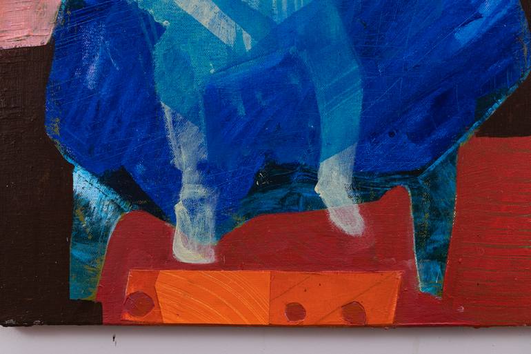 Original Conceptual Abstract Painting by Vick Naresh