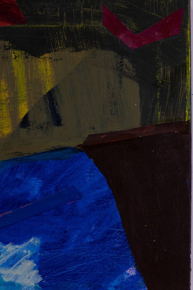 Original Conceptual Abstract Painting by Vick Naresh
