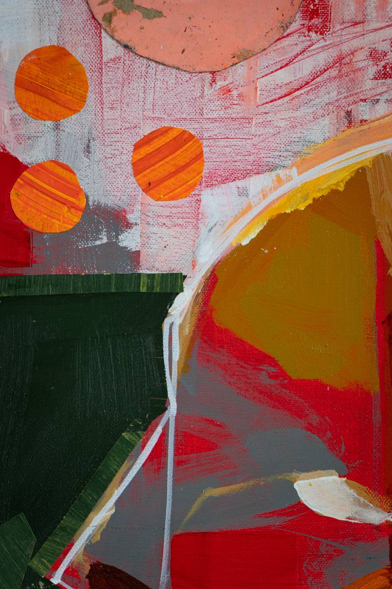 Original Abstract Expressionism Abstract Painting by Vick Naresh