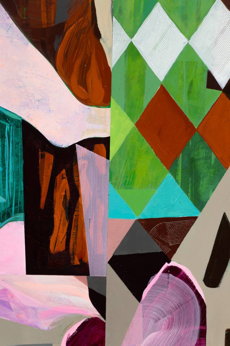Original Contemporary Abstract Painting by Vick Naresh