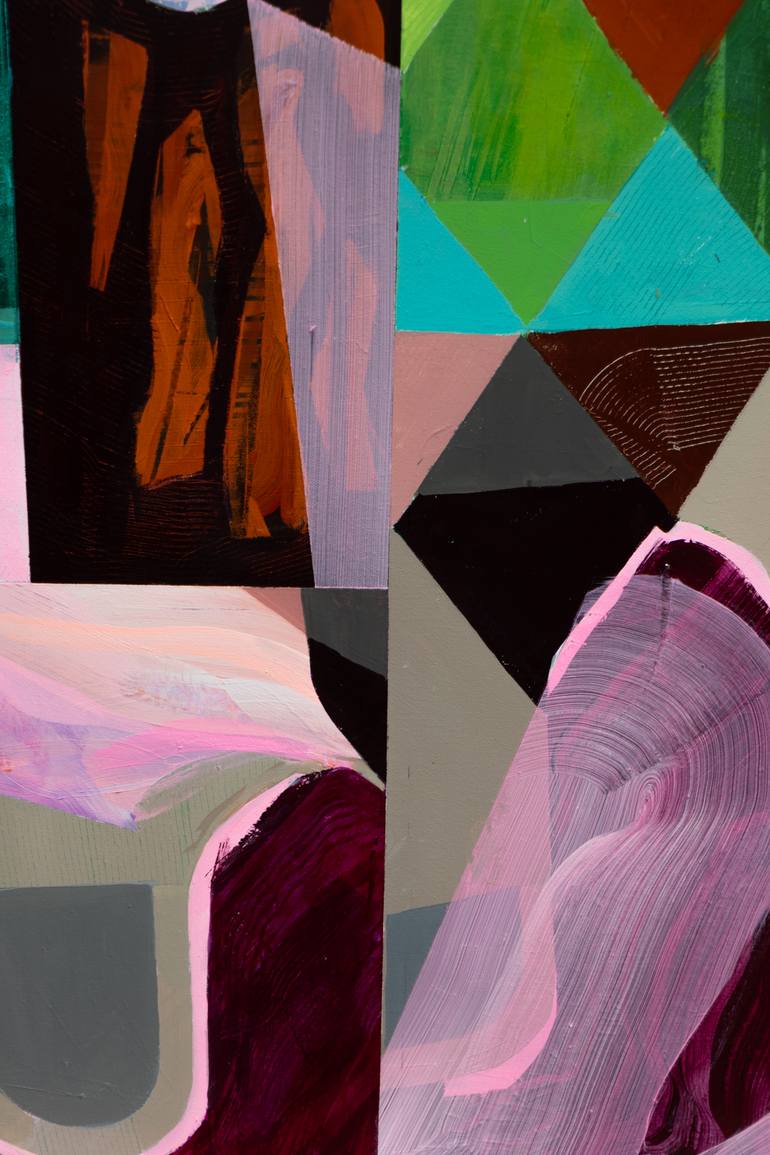Original Contemporary Abstract Painting by Vick Naresh