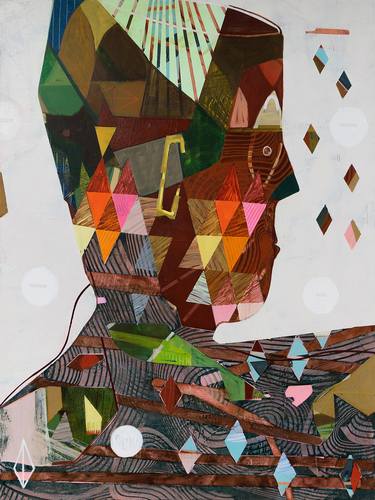 Original Figurative Abstract Paintings by Vick Naresh