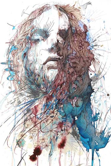 Original People Printmaking by Carne Griffiths