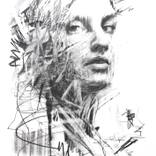 Troubled Thoughts by Carne Griffiths