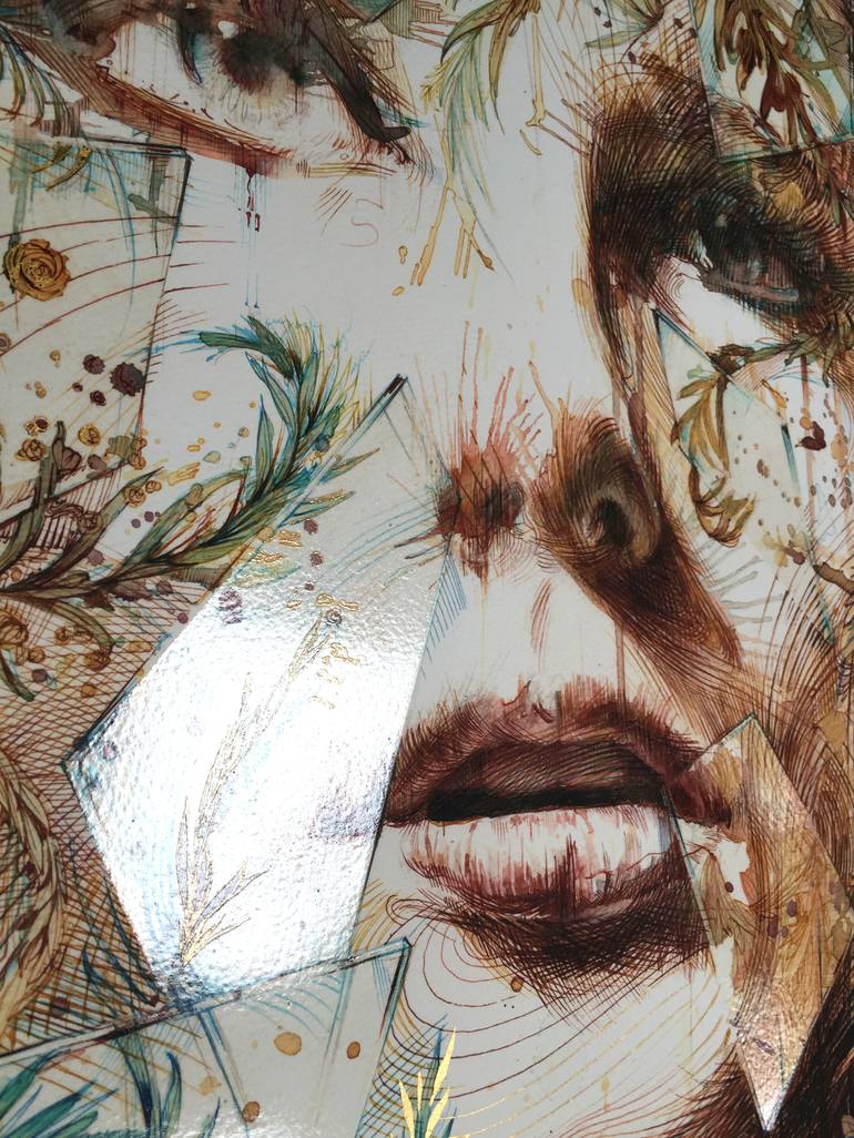 Original Figurative Nature Printmaking by Carne Griffiths