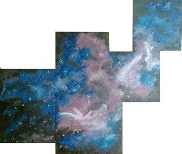 Print of Outer Space Paintings by Gabriela Mus