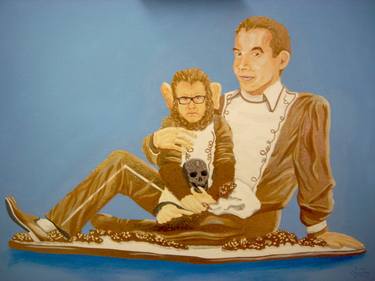 "Jeff Koons and his Monkey" thumb