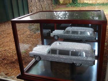 Original Documentary Automobile Sculpture by Trevor Chowning