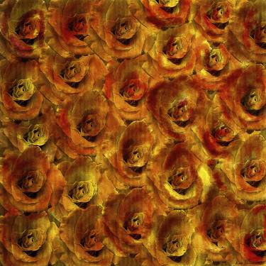 Original Pop Art Botanic Printmaking by Nickolai Rozengauz