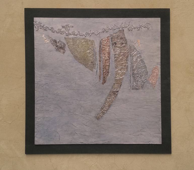 Original Abstract Collage by Paola Marinelli