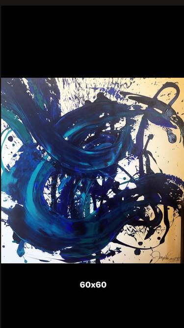 Original Abstract Painting by Joseph Raymond