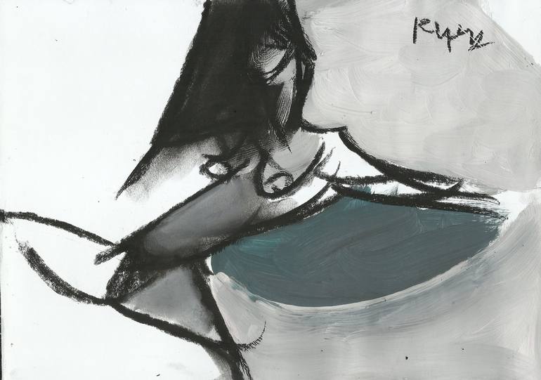 Nude Drawing by Roman Lasa Saatchi Art