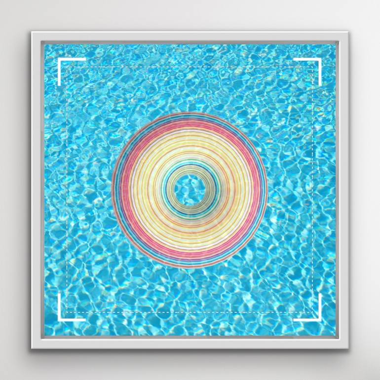 Original Contemporary Geometric Digital by Astrid Stoeppel