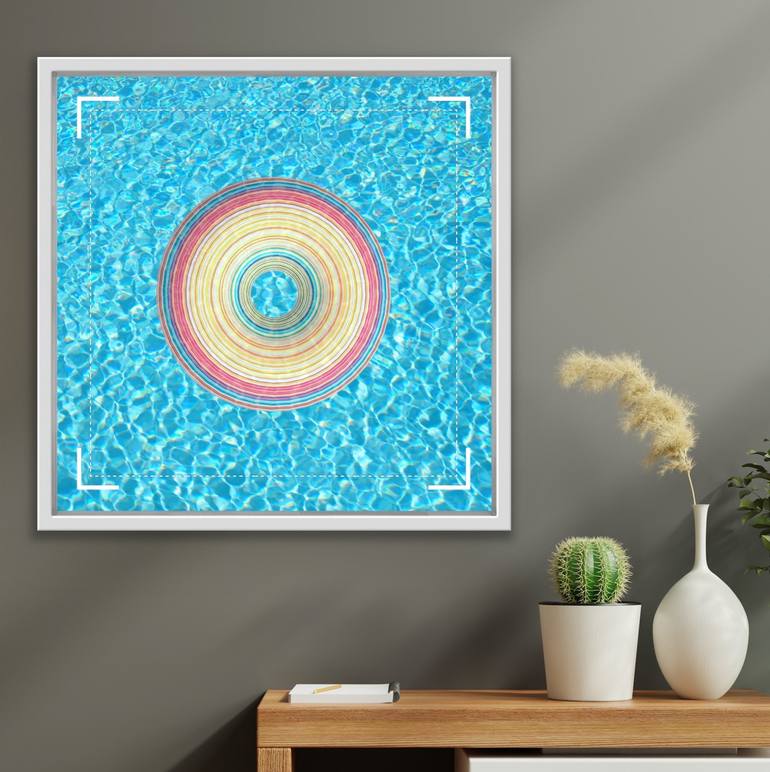 Original Contemporary Geometric Digital by Astrid Stoeppel