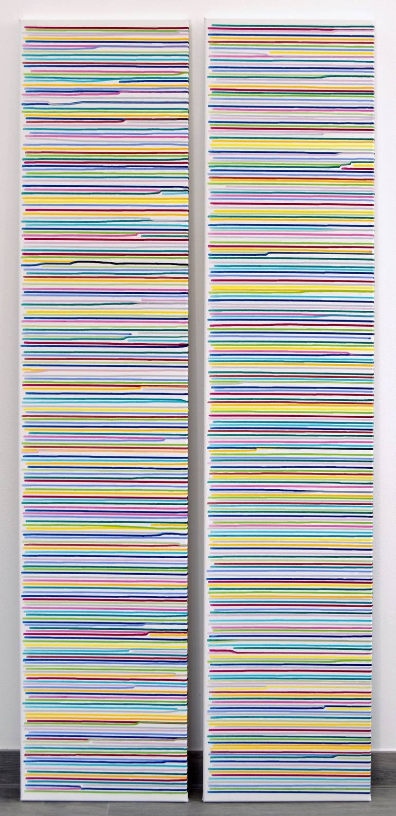 Original Pop Art Abstract Paintings by Astrid Stoeppel